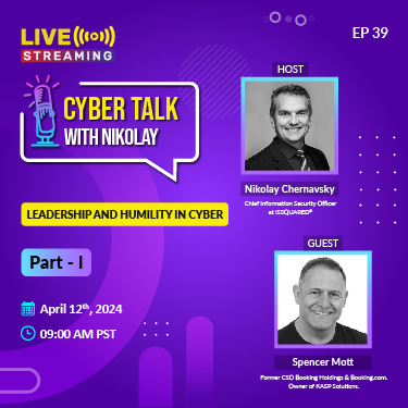 Leadership and Humility in Cyber: Part - I