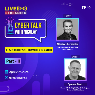 Leadership and Humility in Cyber: Part - II